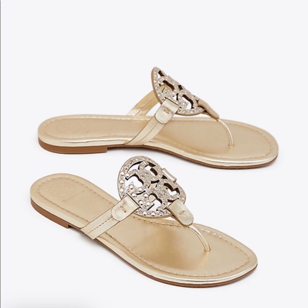 Tory Burch Embellished Miller size 6
